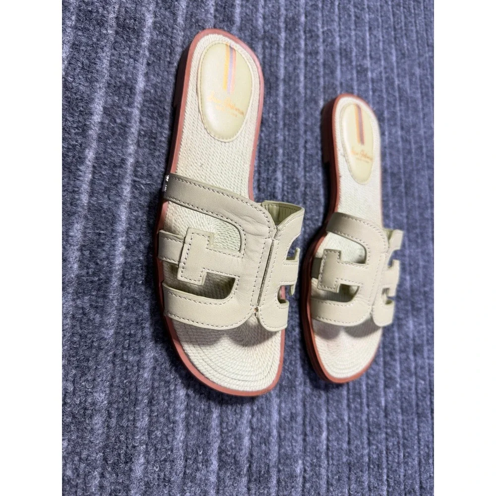 Sam Edelman Bay 21 Slip On 8 Pastel Green Summer Coastal Vacation Preppy